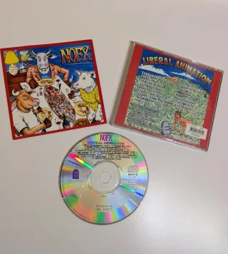 CD NOFX Liberal Animation Punk Rock