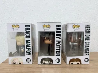 Funko Pop Harry Potter, Draco, Hermione