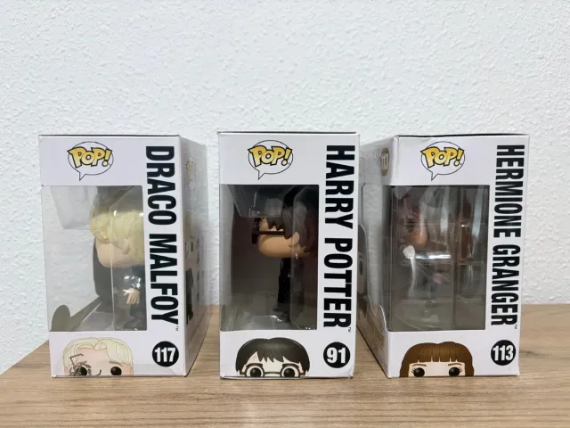 Funko Pop Harry Potter, Draco, Hermione