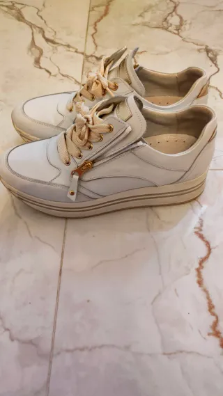 Nero Giardini Scarpe Donna Bianche Oro