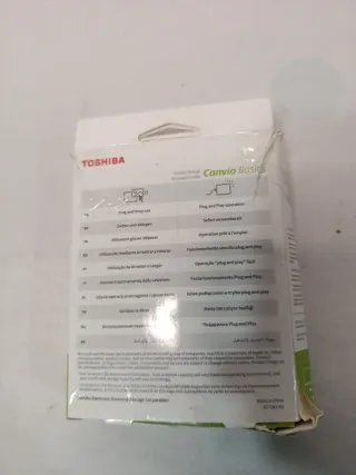 Disco Duro Externo Toshiba 2TB Canvio Basics