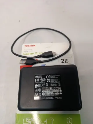 Disco Duro Externo Toshiba 2TB Canvio Basics
