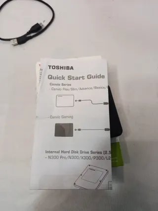 Disco Duro Externo Toshiba 2TB Canvio Basics