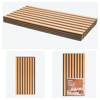 4 Paneles Madera Decorativos