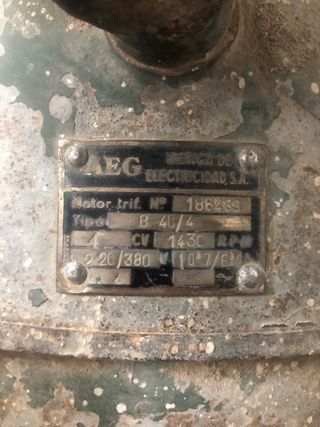 Compresor industrial AEG