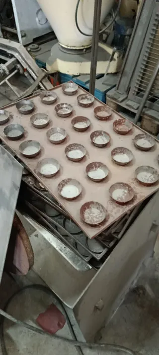 Bandejas 60/40 para llenadora de magdalenas