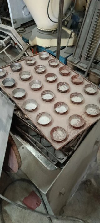 Bandejas 60/40 para llenadora de magdalenas