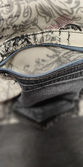 Mochila artesanal de cuerdas