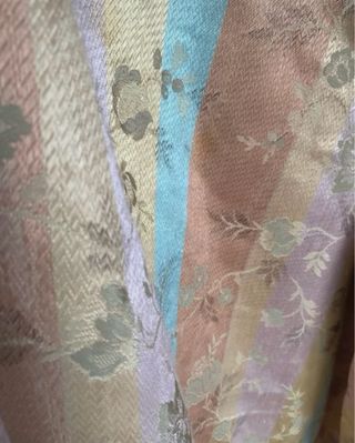 Copriletto matrimoniale damascato antico