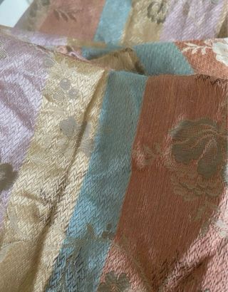 Copriletto matrimoniale damascato antico
