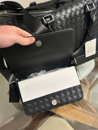 Pack Maleta y Bolso Cruzado Negro