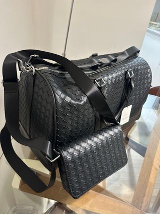 Pack Maleta y Bolso Cruzado Negro