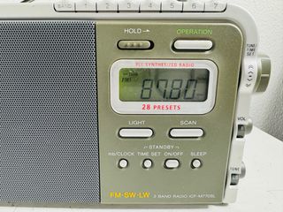 Radio Sony ICF-M770SL 3 Bandas FM-SW-LW