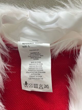 Disfraz Papá Noel L Guirma Completo