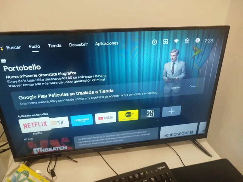 TV Haier 32 pulgadas android tv