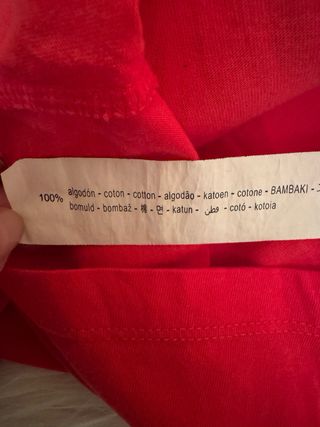 Camiseta Zara gráfica mujer talla S