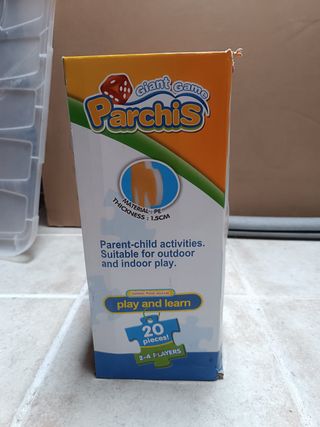 Parchis Gigante Juego de Mesa Infantil
