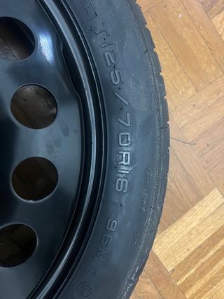 Rueda de recambio T125/70R16 96M