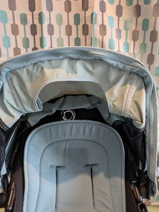 Conjunto bugaboo Azul vapor Fox y camaleon