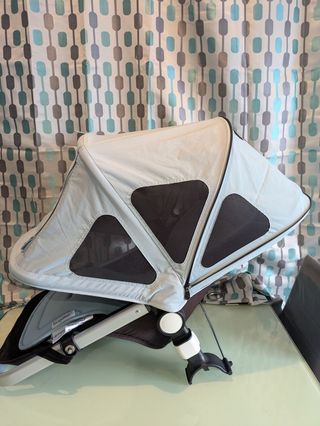 Conjunto bugaboo Azul vapor Fox y camaleon