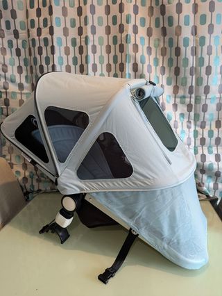 Conjunto bugaboo Azul vapor Fox y camaleon