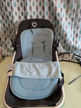 Conjunto bugaboo Azul vapor Fox y camaleon