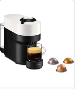 Cafetera Nespresso Krups Vertuo POP Blanca