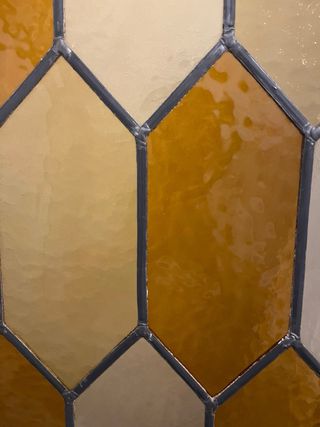 Puertas madera y cristal artesanal