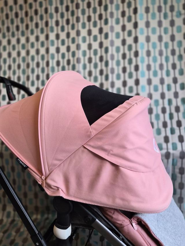 SACO SILLA POLAR Y CAPOTA EXTEN ROSA ATARDECER
