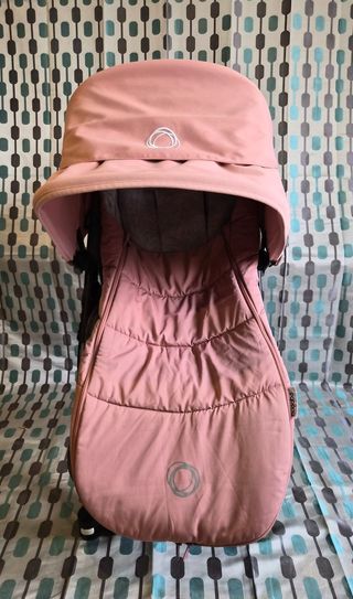 SACO SILLA POLAR Y CAPOTA EXTEN ROSA ATARDECER