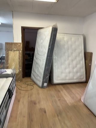 Canapé abatible y colchón