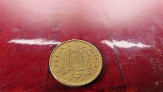 Moneda 1 Peseta España 1975 Juan Carlos I