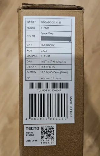 Portátil  i9-13900HK , 32GB RAM Nuevo con GARANTÍA