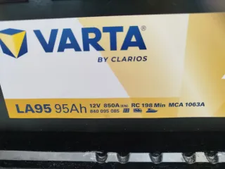Batería Varta AGM 95Ah 12V 850A