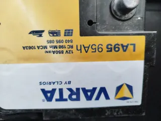 Batería Varta AGM 95Ah 12V 850A