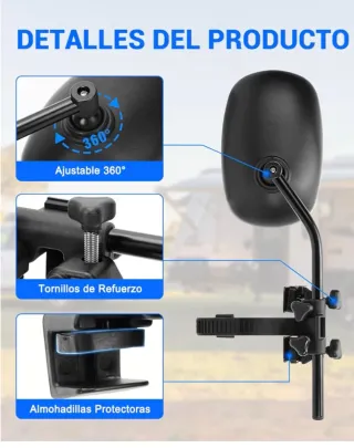 Espejos Caravana SUPAREE Convexos Universal