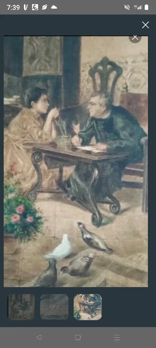 Pintura antigua Cuadro 1936