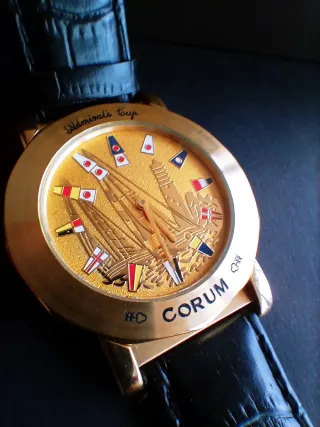Corum Admiral's Cup Reloj plaqué Oro
