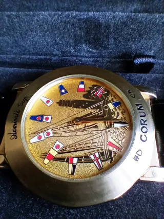 Corum Admiral's Cup Reloj plaqué Oro