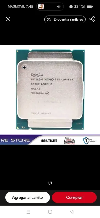 MOUGOL X99 D4-KN + Xeon E52678V3 + 16GB DDR4 (2x8)