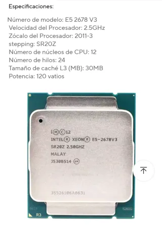MOUGOL X99 D4-KN + Xeon E52678V3 + 16GB DDR4 (2x8)