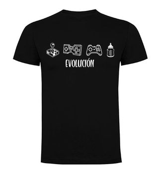 Camiseta Evolución Gamer Día Padre