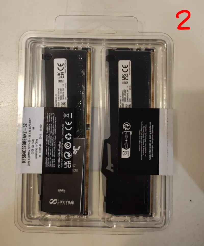 Kit de memoria RAM Kingston Fury DDR5 32GB afbeelding 2
