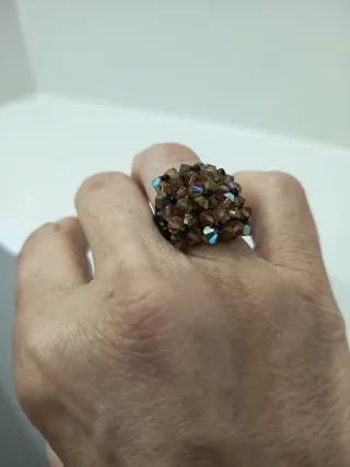 Anillo de bisutería artesanal