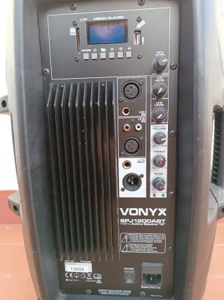 Altavoz Vonyx 12 Bluetooth/MP3 Activo