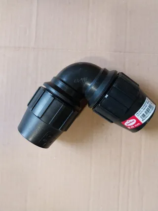 Manguito y codo PE 40mm