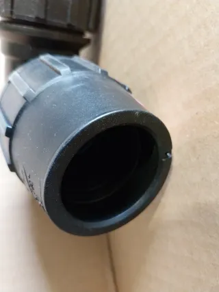 Manguito y codo PE 40mm