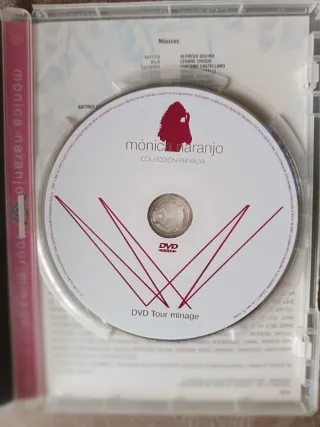 DVD Mónica Naranjo Colección Privada Tour Minage