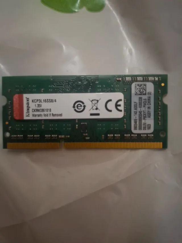 Memoria RAM Kingston DDR3 4GB