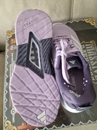 Zapatillas Adidas Dropset 3 W Morado/Blanco